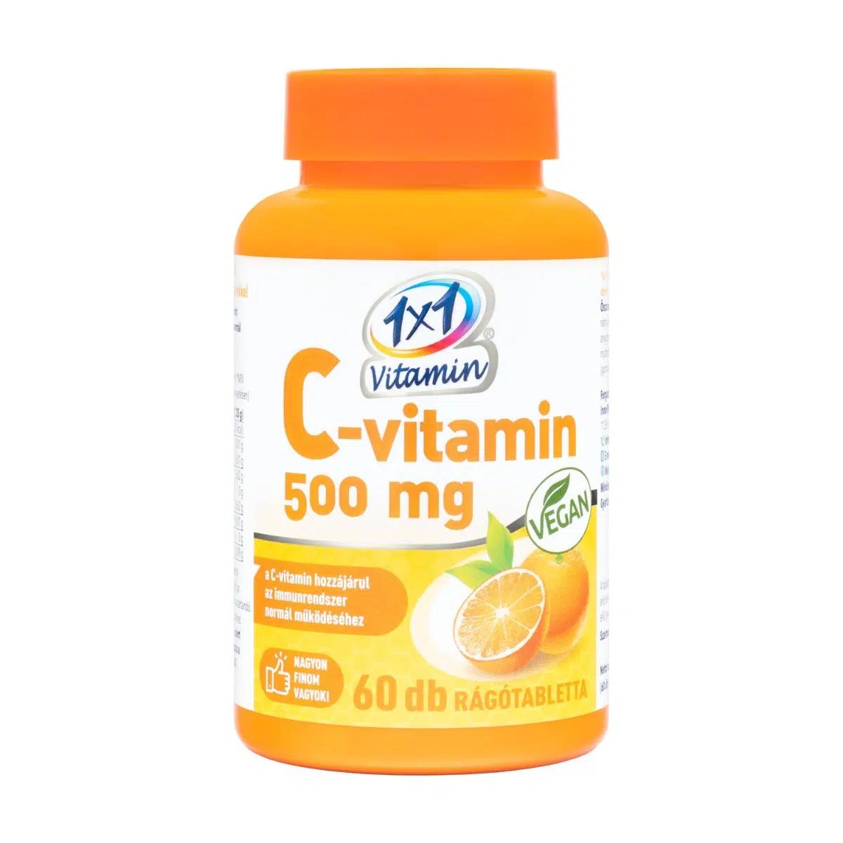 1x1 Vitamin C-vitamin 500 mg narancs ízű rágótabletta - 60db 1 1x1 Vitamin C-vitamin 500 mg narancs ízű rágótabletta - 60db