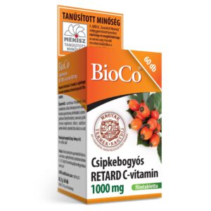 BioCo Csipkebogyós Retard C-vitamin 1000mg - 60db