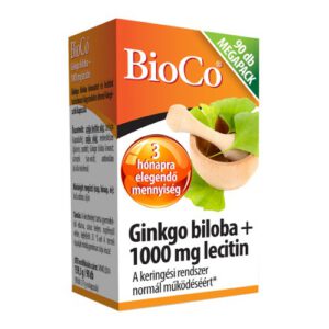 BioCo Ginkgo Biloba + Lecitin kapszula - 90db