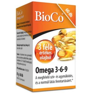 BioCo Omega 3-6-9 kapszula - 60db
