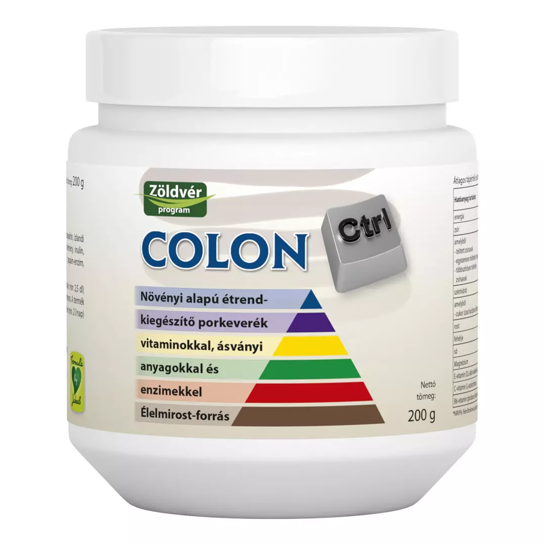 Viva Natura - Zöldvér Colon CTRL por - 200g 1 Viva Natura - Zöldvér Colon CTRL por - 200g