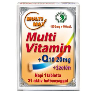 Dr. Chen Multimax vitamin + Q10 + Szelén tabletta - 40db