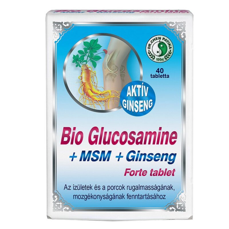 Dr. Chen bio glucosamine forte tabletta - 40db