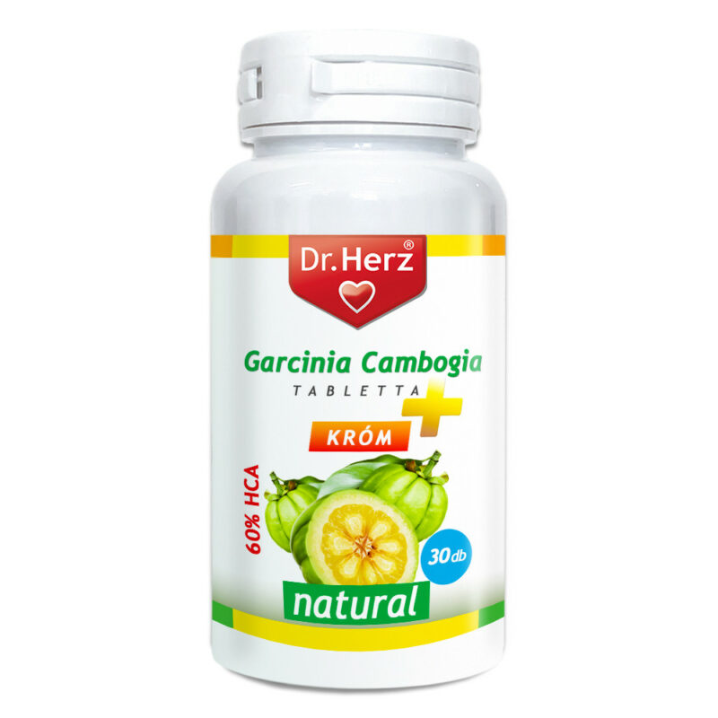 Dr. Herz Garcinia Cambogia + Króm tabletta - 30db