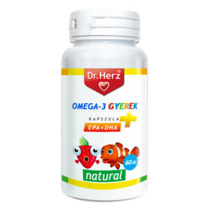 Dr. Herz Omega-3 kapszula gyermekeknek - 60db