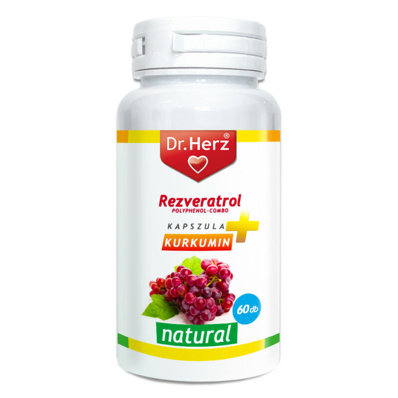 Dr. Herz Resveratrol - Rezveratol kapszula - 60db