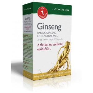 Interherb Ginseng Extraktum kapszula - 30db
