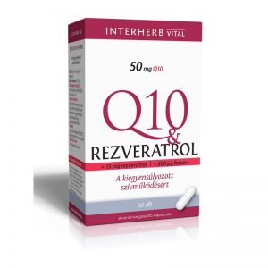 Interherb Q10 Rezveratrol kapszula - 30db