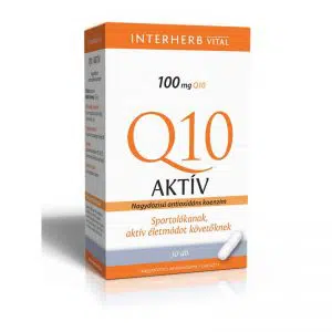 Interherb Q10 aktív kapszula - 30db