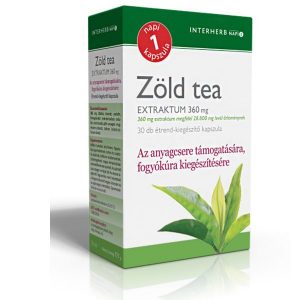 Interherb zöld tea kapszula - 30db