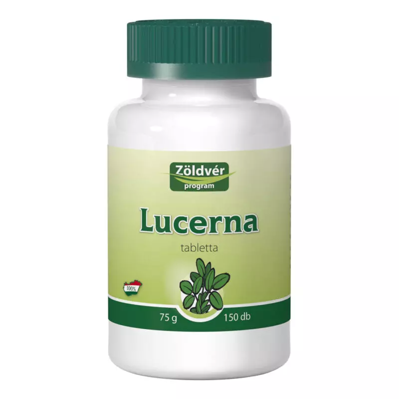 Viva Natura - Zöldvér 100%-os lucerna tabletta – 150 db