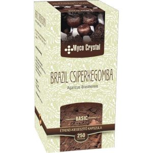Myco Crystal Brazil csiperkegomba kapszula - 250db