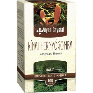Myco Crystal Kínai hernyógomba - Cordyceps kapszula - 100db