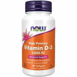 Now D3-vitamin 1000NE lágyzselatin kapszula - 180db