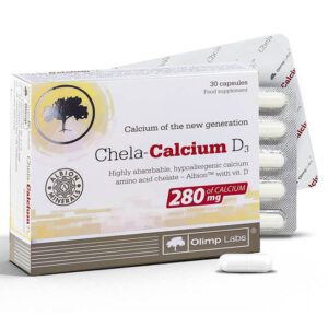 Olimp Labs Szerves Kalcium-biszglicinát + D3-vitamin kapszula – 30db