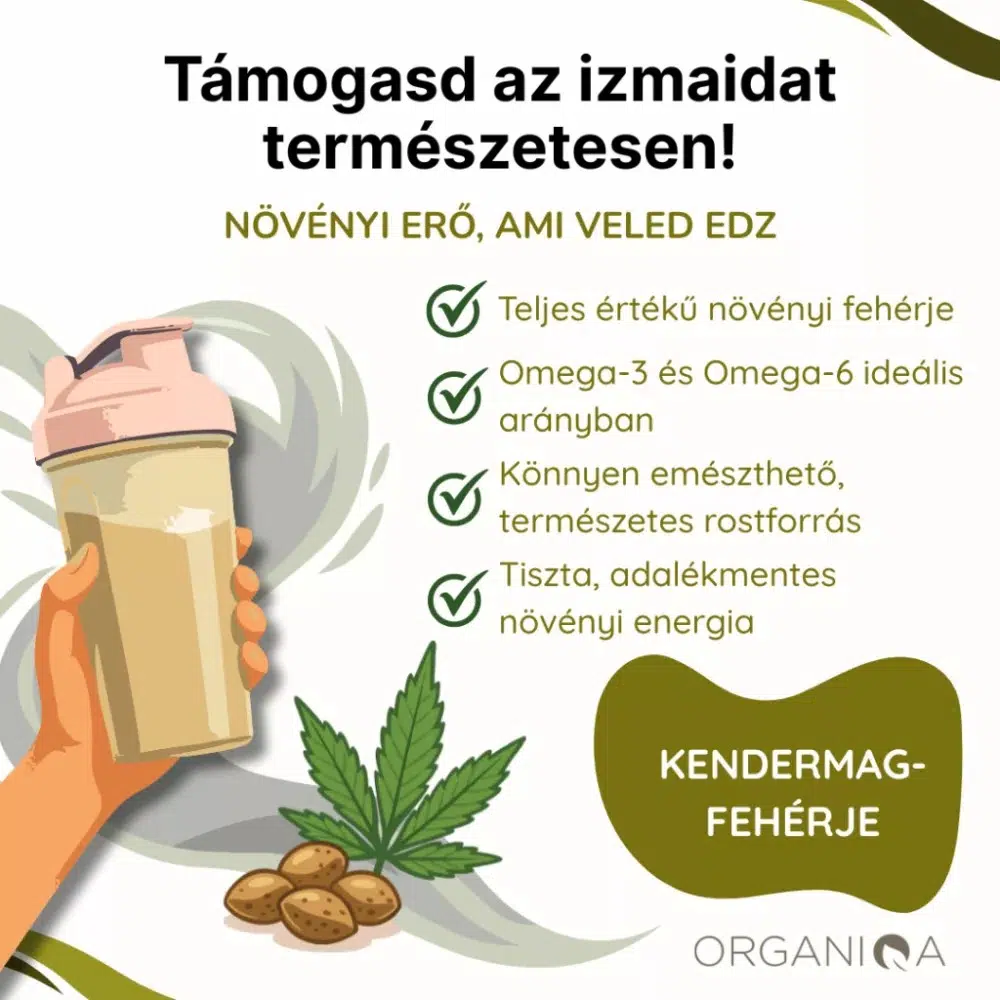 Organiqa Bio Kendermag - Hemp Protein por - 250g 3 Organiqa Bio Kendermag - Hemp Protein por - 250g - Image 3