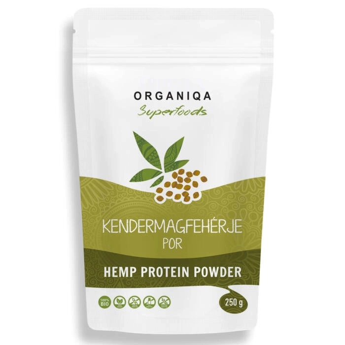 Organiqa Bio Kendermag - Hemp Protein por - 250g 1 Organiqa Bio Kendermag - Hemp Protein por - 250g