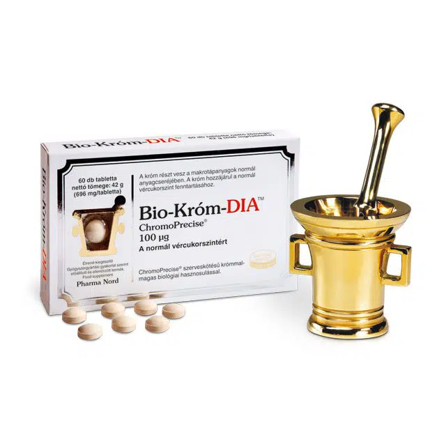 Pharma Nord Bio Króm-Dia tabletta - 60db 1 Pharma Nord Bio Króm-Dia tabletta - 60db