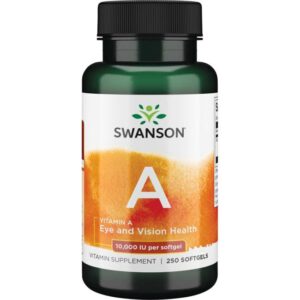 Swanson A-10000 vitamin gélkapszula - 250db