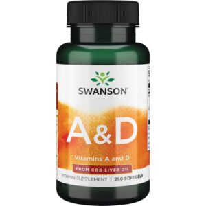 Swanson A-vitamin és D-vitamin kapszula - 250db