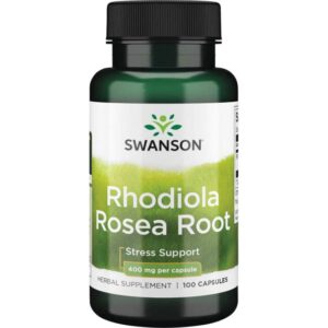 Swanson Rhodiola Rosea - Aranygyökér kapszula - 100db