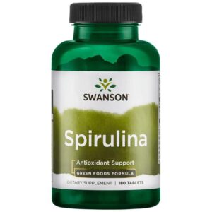 Swanson Spirulina alga tabletta - 180db