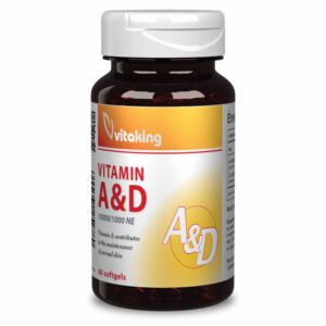 Vitaking A&D vitamin kapszula - 60db