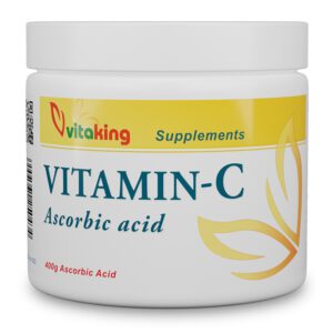 Vitaking C-vitamin + Ascorbin-sav italpor - 400g