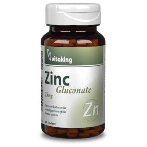 Vitaking Cink Gluconate 25mg tabletta - 90db