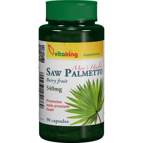 Vitaking Fűrészpálma - Szabalpálma (Saw Palmetto) tabletta - 90db - VitaminNagyker webáruház