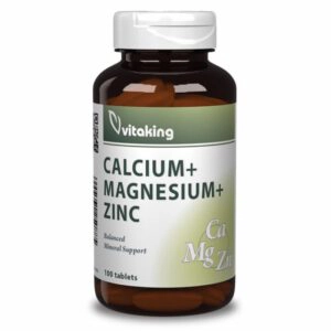 Vitaking Kalcium + Magnézium + Cink tabletta - 100db