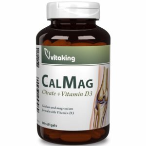 Vitaking Kalcium + Magnézium + D3-vitamin kapszula - 90db