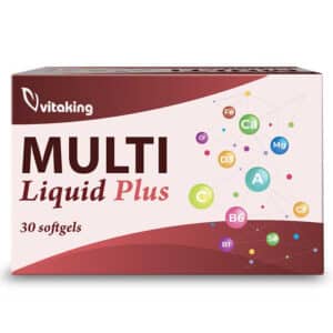 Vitaking Multi Liquid Plusz vitamin gélkapszula - 30db