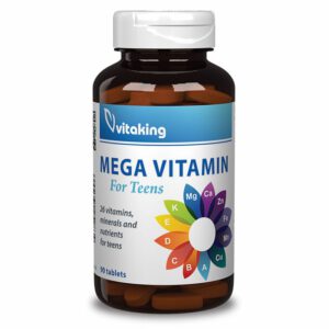 Vitaking Mega Vitamin for Teens tabletta - 90db