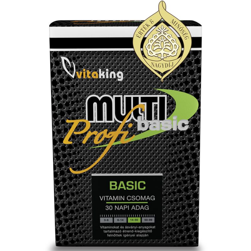 Vitaking Multi Basic Profi multivitamin csomag - 30db