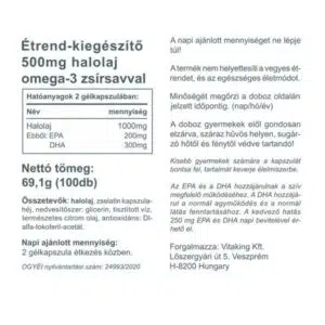 Vitaking Omega-3 Kids gélkapszula - 100db 5 Vitaking Omega-3 Kids gélkapszula - 100db - Image 3