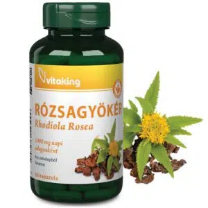 Vitaking Rózsagyökér (Rhodiola Rosea) kapszula - 60db