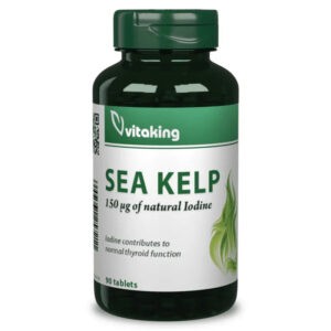 Vitaking Sea Kelp Jód tabletta - 90db