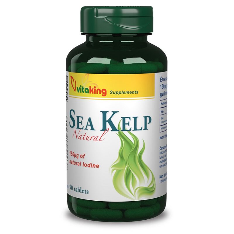 Vitaking Sea Kelp Jód tabletta - 90db