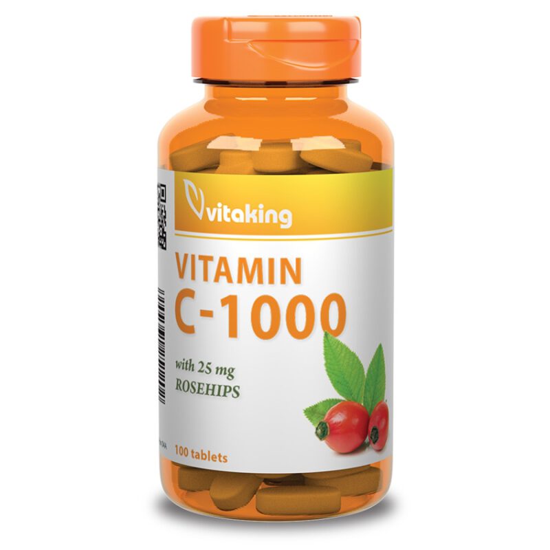 Vitaking Vitamin-C 1000mg tabletta - 100db
