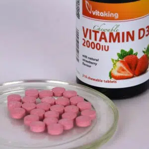 Vitaking D3-vitamin 2000NE szopogató tabletta - 210db 4 Vitaking D3-vitamin 2000NE rágótabletta - 210db