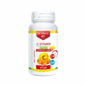Dr. Herz C-vitamin + Szerves Cink RETARD kapszula - 60db
