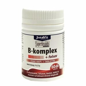 Jutavit B-komplex vitamin tabletta – 60db