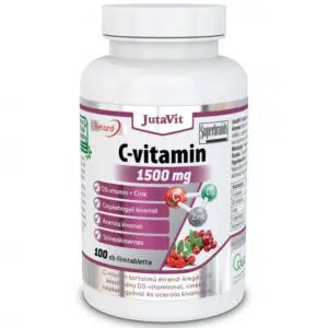 Jutavit C-vitamin 1500mg + D3 + Cink RETARD tabletta - 100db