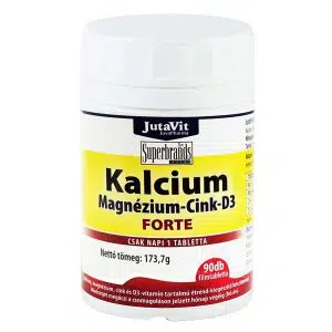 Jutavit Kálcium-Magnézium-Cink tabletta - 90db