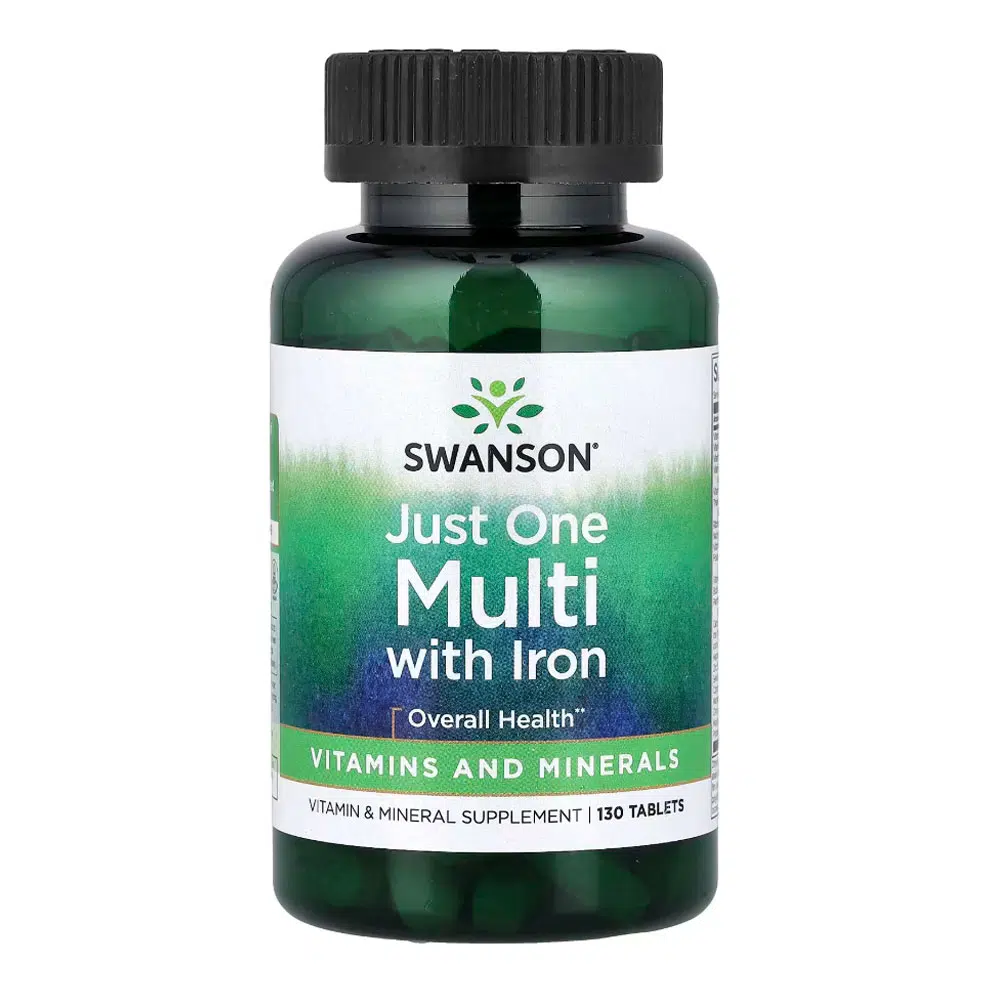 Swanson Just One Complete Multi + Vas tabletta - 130db 1 Swanson Just One Complete Multi + Vas tabletta - 130db