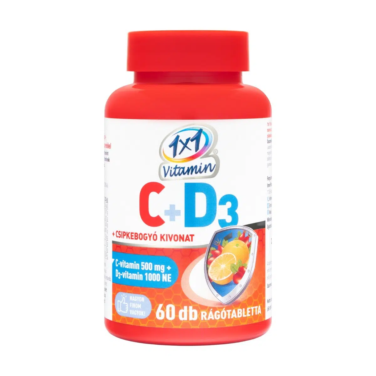 1x1 Vitamin C-vitamin 500mg + D3-vitamin 1000NE rágótabletta - 60db 1 1x1 Vitamin C-vitamin 500mg + D3-vitamin 1000NE rágótabletta - 60db