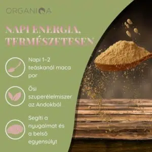 Organiqa Bio Maca por - 125g 7 Organiqa Bio Maca por - 125g - Image 4