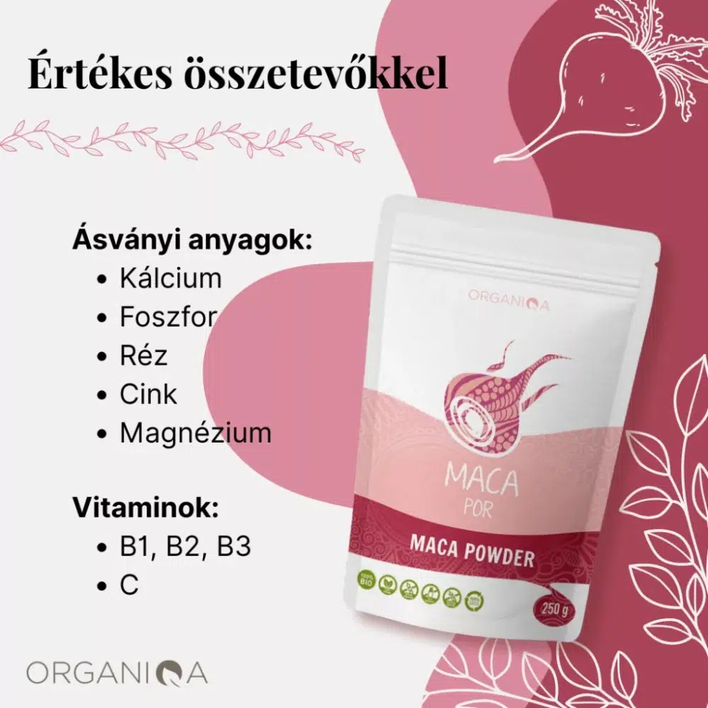 Organiqa Bio Maca por - 125g 2 Organiqa Bio Maca por - 125g - Image 2