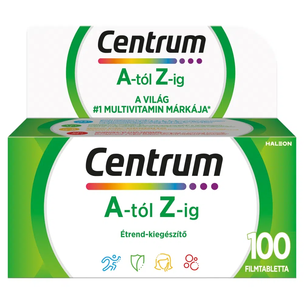 Centrum A-Z multivitamin filmtabletta - 100db 1 Centrum A-Z multivitamin filmtabletta - 100db